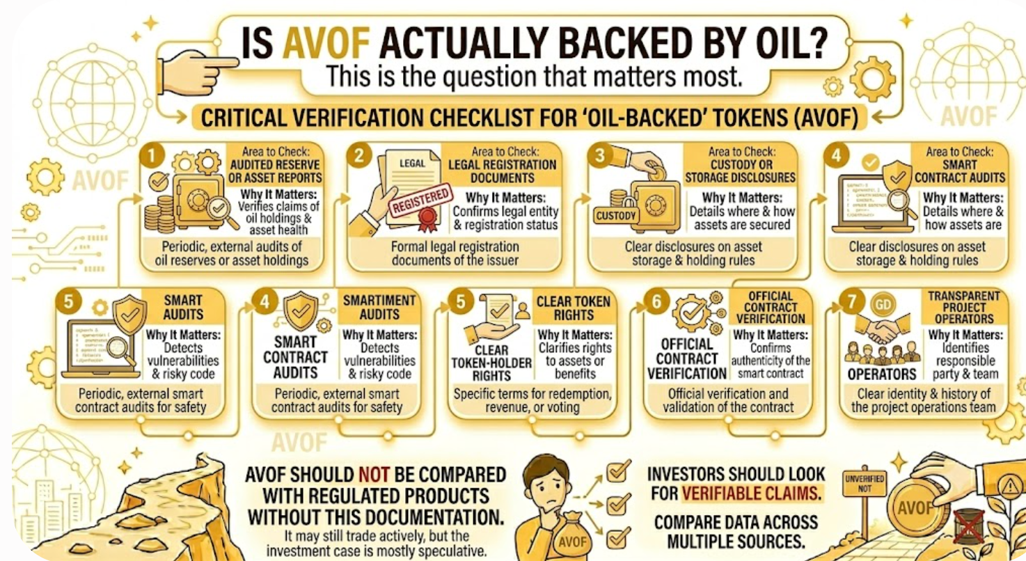 Is AVOF Actually Backed by Oil?