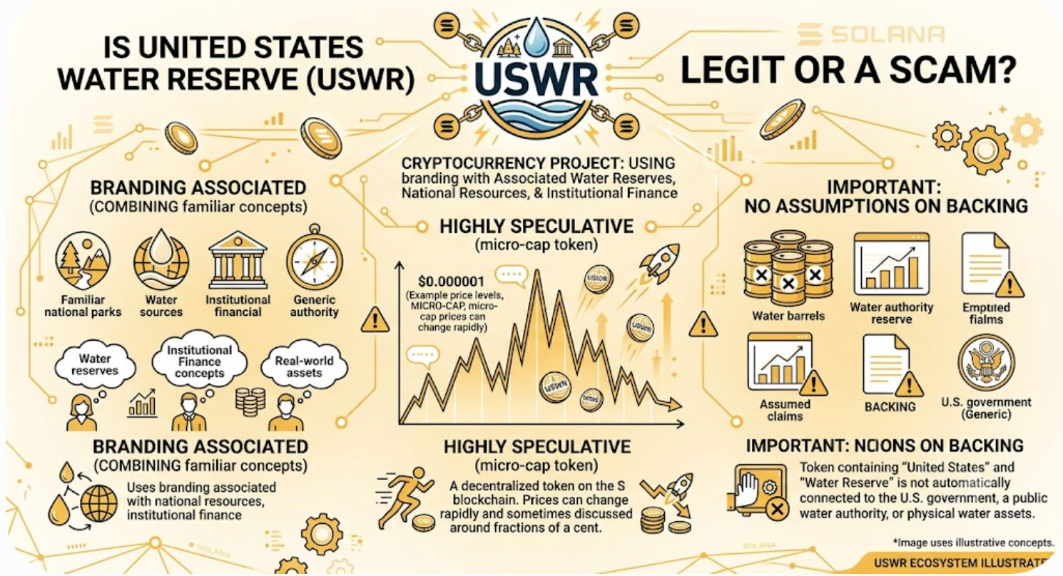A USWR é Afiliada ao Governo dos EUA?