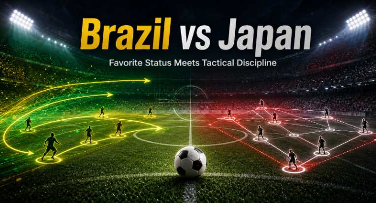 Brasilien gegen Japan: Favoritenstatus trifft auf taktische Disziplin