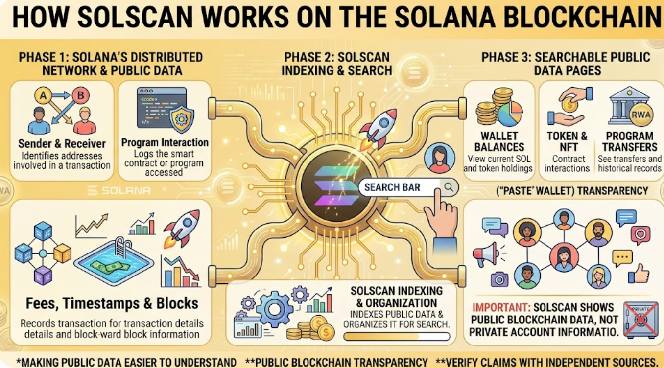 Как Solscan работает в блокчейне Solana