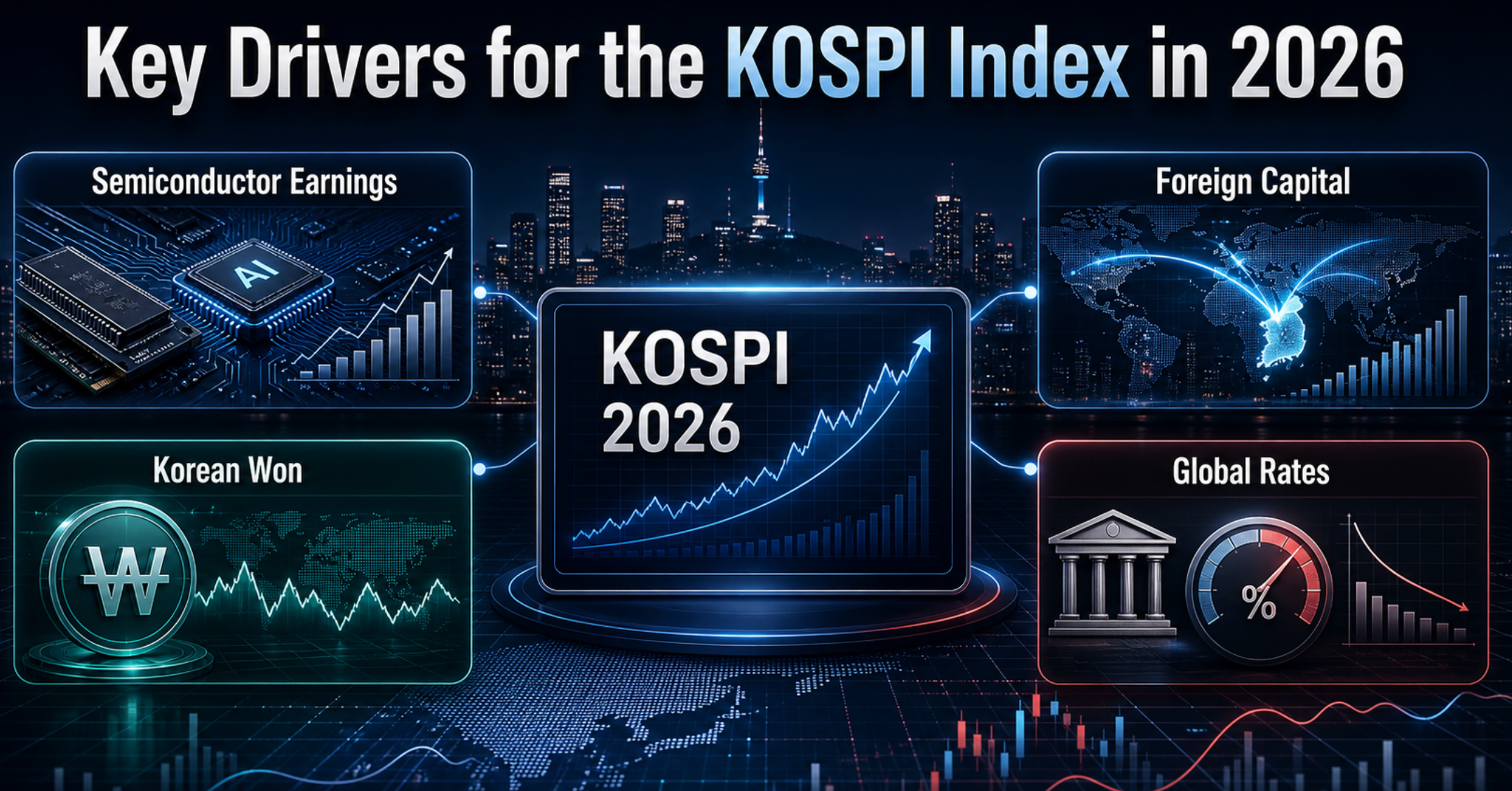 KOSPI Endeksi İçin 2026'da Temel Sürücüler