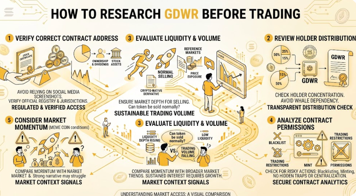 Как исследовать GDWR перед торговлей