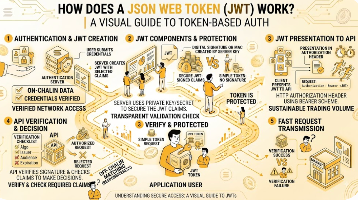 Wie funktioniert ein JSON Web Token?