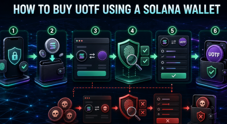 How to Buy UOTF Using a Solana Wallet